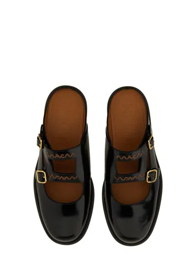 Marni Bambi 3.0 Moccasin Sabot Made Of Brushed Calfskin