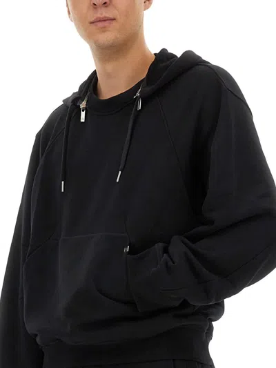 Helmut Lang Hoodie With Drawstring Hood And Kangaroo Pocket