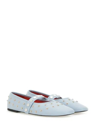 Stella Mccartney Ryder Eco Alter Mat Studded Ballerina Flats