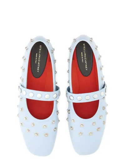 Stella Mccartney Ryder Eco Alter Mat Studded Ballerina Flats