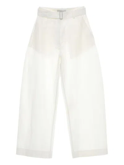 Studio Nicholson Round Leg Cotton Trousers