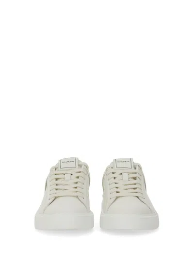 Balmain Leather Court Sneakers For Women