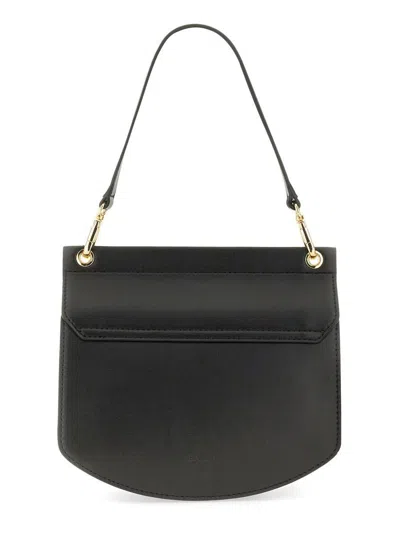 Ganni Small Shoulder Bag With Adjustable Strap And Gold-tone Hardware