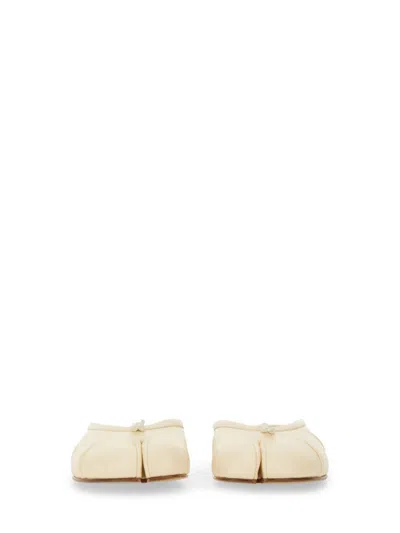 Maison Margiela Off-white Tabi Ballerina Flats
