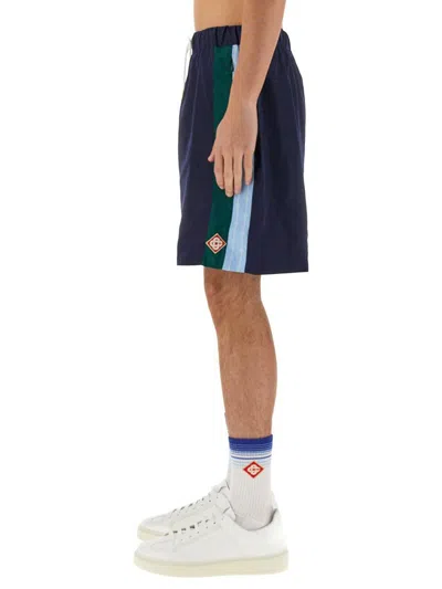Casablanca Relaxed Fit Activewear Shorts