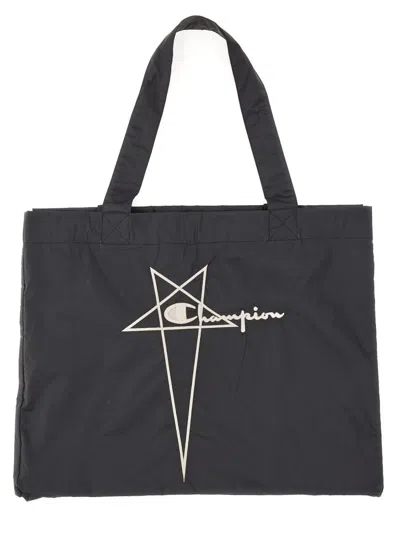 Rick Owens X Champion Nylon Tote Bag