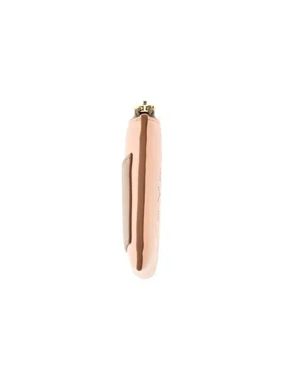 Stella Mccartney Compact Zipped Wallet With Front Logo Detail