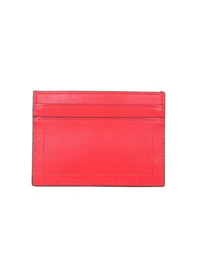 Moschino Couture Card Holder With Gold Plaque