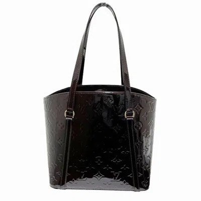 Pre-owned Louis Vuitton Amarante Patent Leather Tote Bag ()