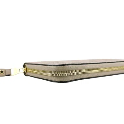 Pre-owned Louis Vuitton Beige Dune Monogram Empreinte Long Wallet (bi-fold) ()