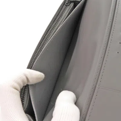 Pre-owned Louis Vuitton Black Monogram Shadow Long Wallet (bi-fold) ()