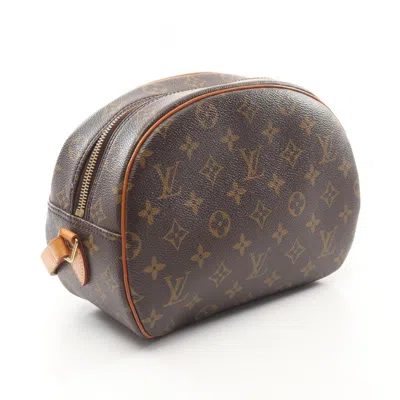 Pre-owned Louis Vuitton Brown Coated Canvas Leather Shoulder Bag ()