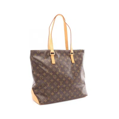 Pre-owned Louis Vuitton Brown Coated Canvas Monogram Pvc Leather Tote Bag ()