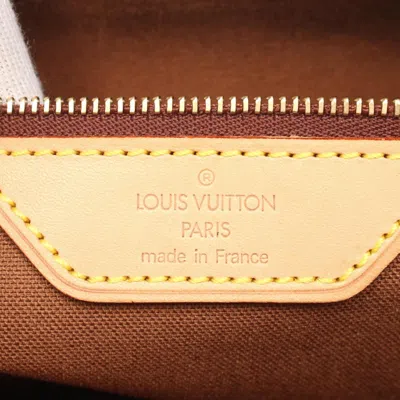 Pre-owned Louis Vuitton Brown Coated Canvas Monogram Pvc Leather Tote Bag ()