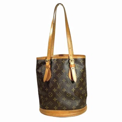 Pre-owned Louis Vuitton Brown Galle Monogram Monogram Pouch Shoulder Bag ()
