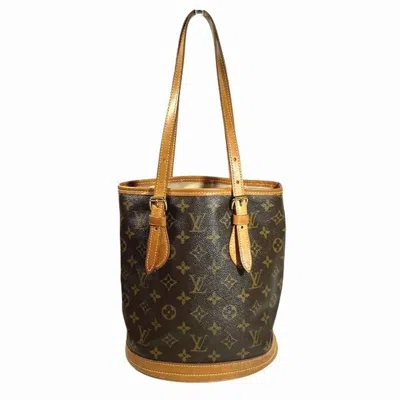 Pre-owned Louis Vuitton Brown Galle Monogram Monogram Pouch Shoulder Bag ()