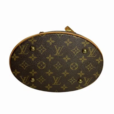 Pre-owned Louis Vuitton Brown Galle Monogram Monogram Pouch Shoulder Bag ()