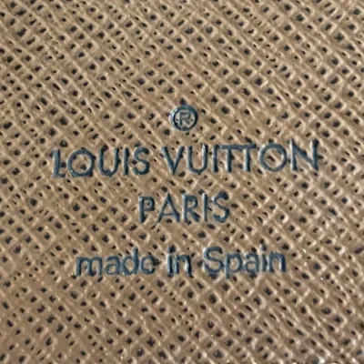 Pre-owned Louis Vuitton Brown Long Wallet (bi-fold) ()