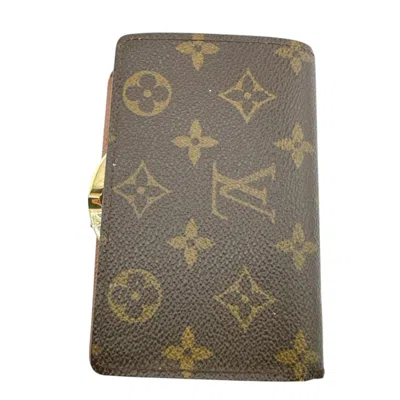 Pre-owned Louis Vuitton Brown Monogram Canvas Wallet (bi-fold) ()