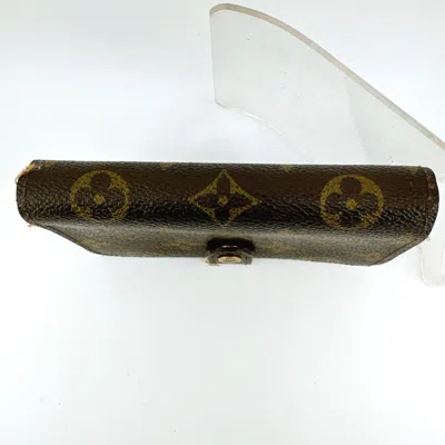 Pre-owned Louis Vuitton Brown Monogram Canvas Wallet (bi-fold) ()