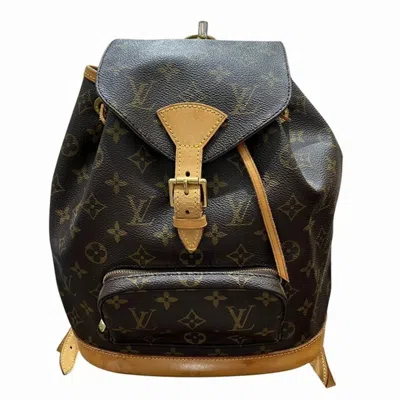 Pre-owned Louis Vuitton Brown Monogram Monogram Backpack ()