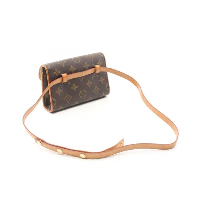Pre-owned Louis Vuitton Brown Pvc Coated Canvas Leather Fanny Pack Sling Bag ()