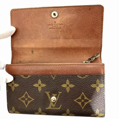 Pre-owned Louis Vuitton Brown Wallet (bi-fold) ()