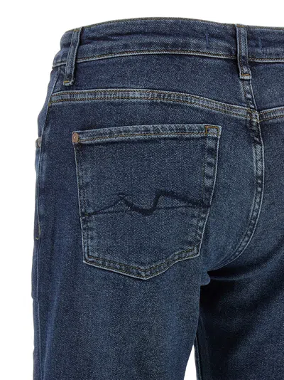 7 For All Mankind Faded Jeans Contrast Stitching