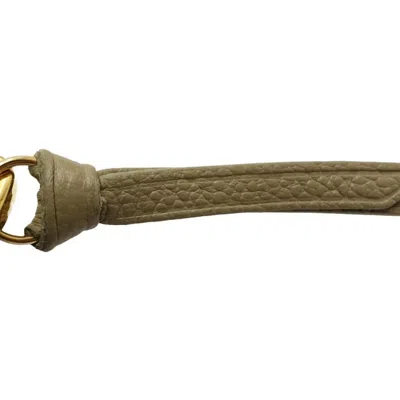 Pre-owned Louis Vuitton Cream Khaki Monogram Empreinte Long Wallet (bi-fold) ()
