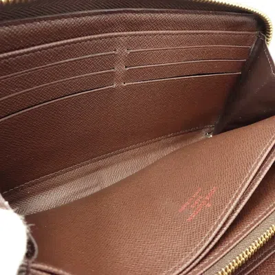 Pre-owned Louis Vuitton Damier Canvas Ebene Canvas Long Wallet (bi-fold) ()