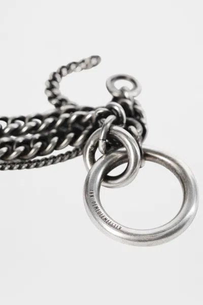 Ann Demeulemeester Jela Ring With Chains