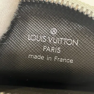 Pre-owned Louis Vuitton Khaki Orange Canvas Coin Purse/coin Case ()