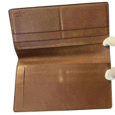 Pre-owned Louis Vuitton Monogram Brown Monogram Monogram Bill Wallet (bi-fold) ()