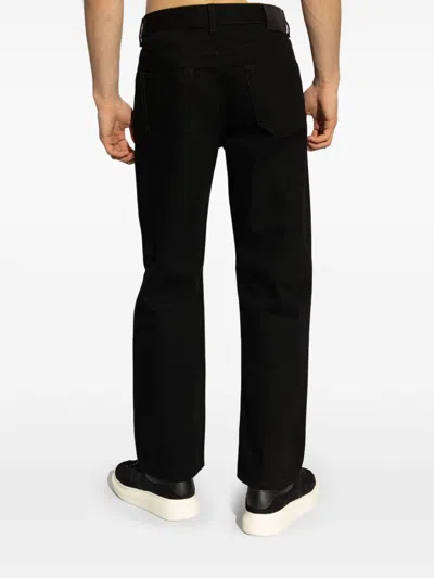 Alexander Mcqueen Skull Detailed Straight-leg Jeans