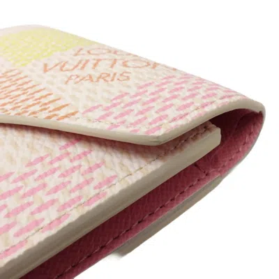 Pre-owned Louis Vuitton Multi-color Peche Canvas Wallet (tri-fold) ()