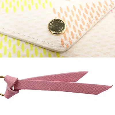Pre-owned Louis Vuitton Multi-color Peche Canvas Wallet (tri-fold) ()