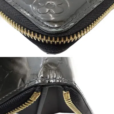 Pre-owned Louis Vuitton Noir Vernis Long Wallet (bi-fold) ()