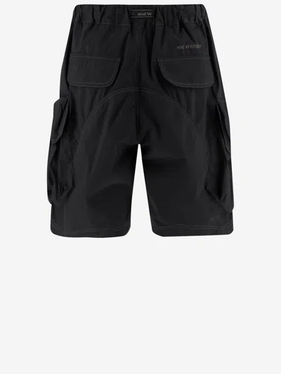 And Wander Cargo Short Pants With Side Pockets
