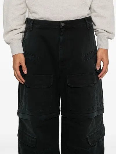 Balenciaga Men Cargo Jeans Denim