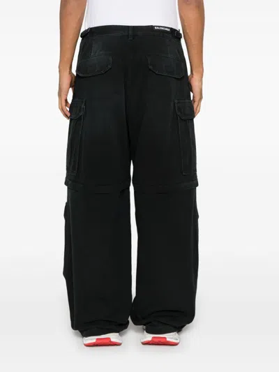 Balenciaga Men Cargo Jeans Denim