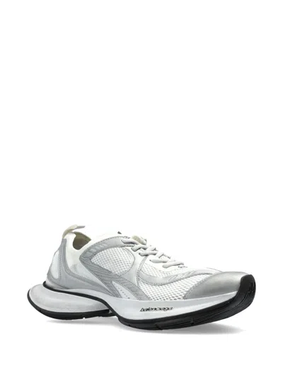 Balenciaga White And Silver Sneaker Circuit