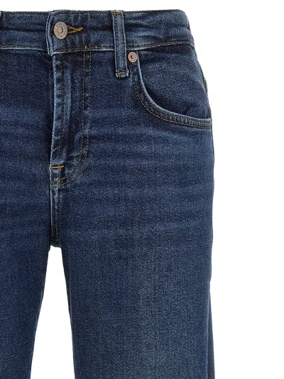 7 For All Mankind Faded Jeans Contrast Stitching