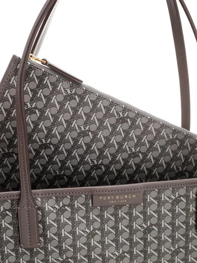 Tory Burch Ever-ready Tote Shoulder Bags Grey