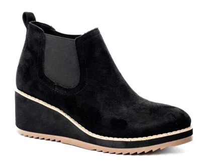 CORKYS FOOTWEAR WOMEN'S LOVE YOU LATTE BOOTS IN BLACK 