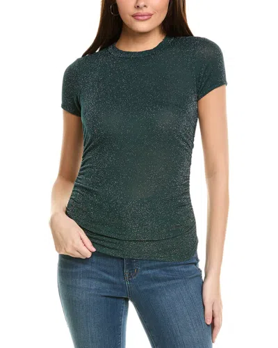 Project Social T Magic Moment Ruched Side Lurex T-shirt