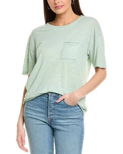 Project Social T Beck Slub Pocket T-shirt In Green