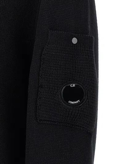 C.p. Company C. P. Company Man Sweatshirt Dark Purple Size 3xl Cotton In Black