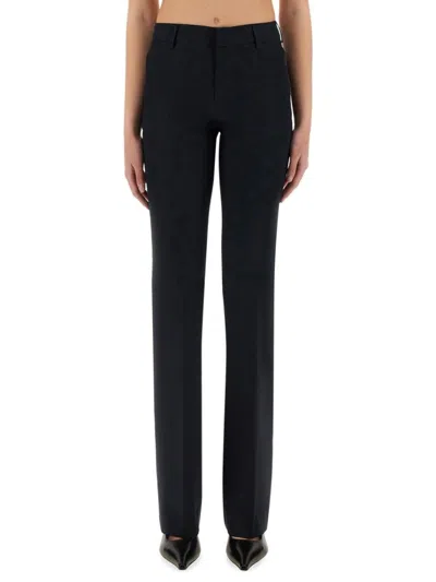 Pt Torino Flared Trousers Belt Loops