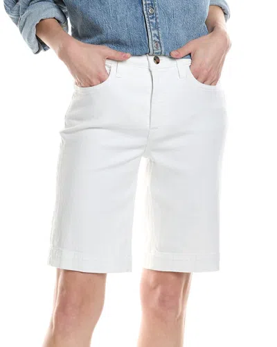 7 For All Mankind Jen7 Bermuda White Short