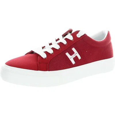 Tommy Hilfiger Aconia Womens Padded Insole Canvas Casual And Fashion Sneakers